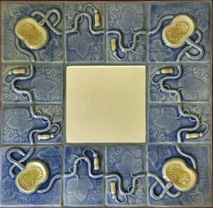 Anna Wennerstrand "Spegel" Keramik 43x 43 cm