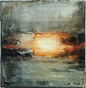 Marie Almqvist "Paradox" Olja 30x30 cm