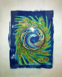 Helena Knuuti "Påfågel"