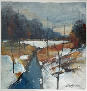 Lotta Backman "Snösmältning"