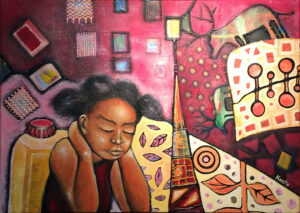 Golooba Kabi ”Flicka med dunk”