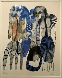 Emma Larsson "Fantasi i blått"